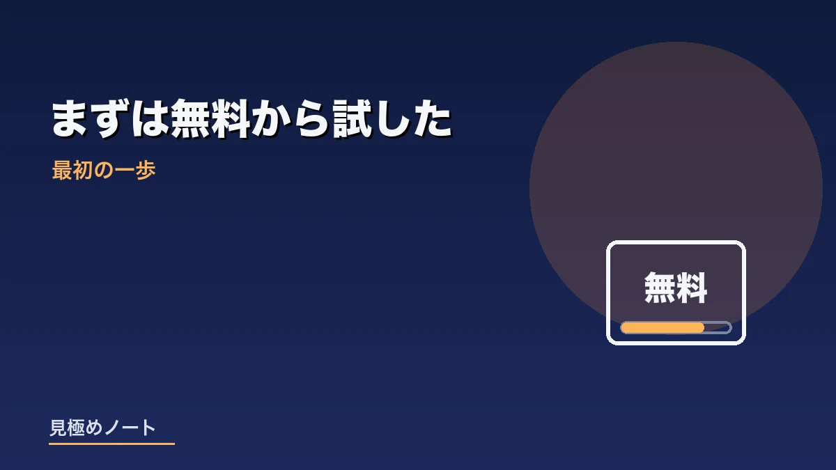 AIを無料版から試し利用の制限にぶつかる様子を表すイメージ画像